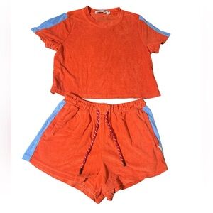 Araminta James Coral Terry Set | small